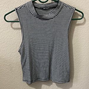 Striped crop top